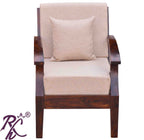 Solid Wooden Sofa One Seater