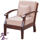 Solid Wooden Sofa One Seater