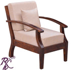 Solid Wooden Sofa One Seater