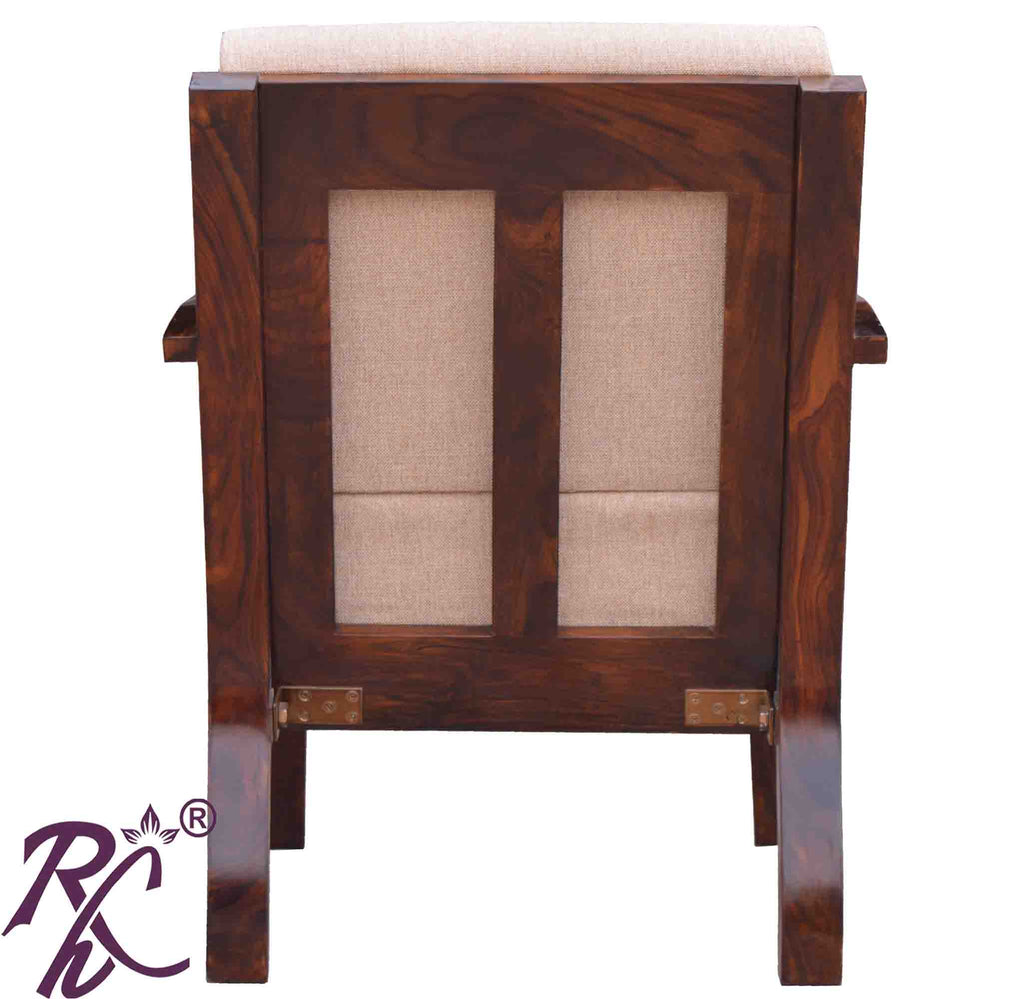 Solid Wooden Sofa One Seater
