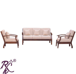 Solid Wooden Raj Sofa 5 Seater