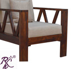 Solid Wood VV Design Sofa One Seater