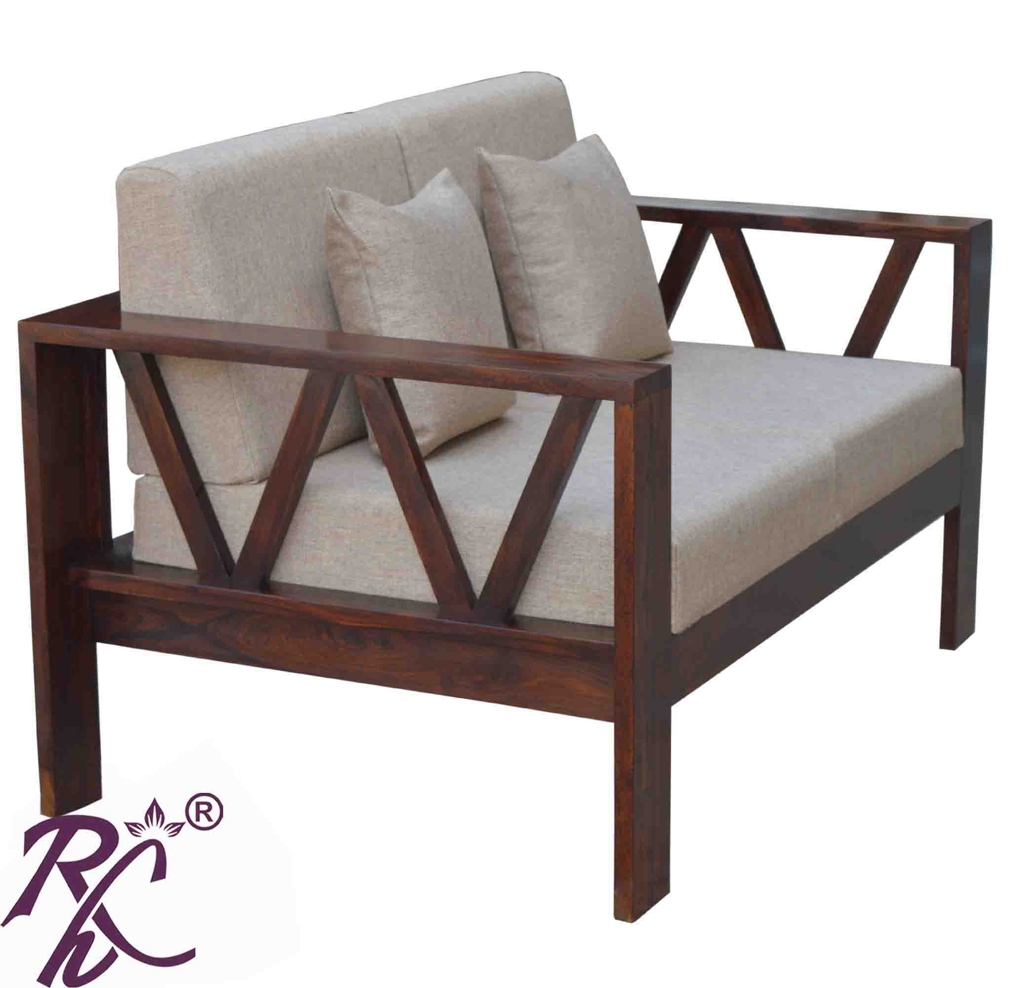 Solid Wood VV Design Sofa 2 Seater