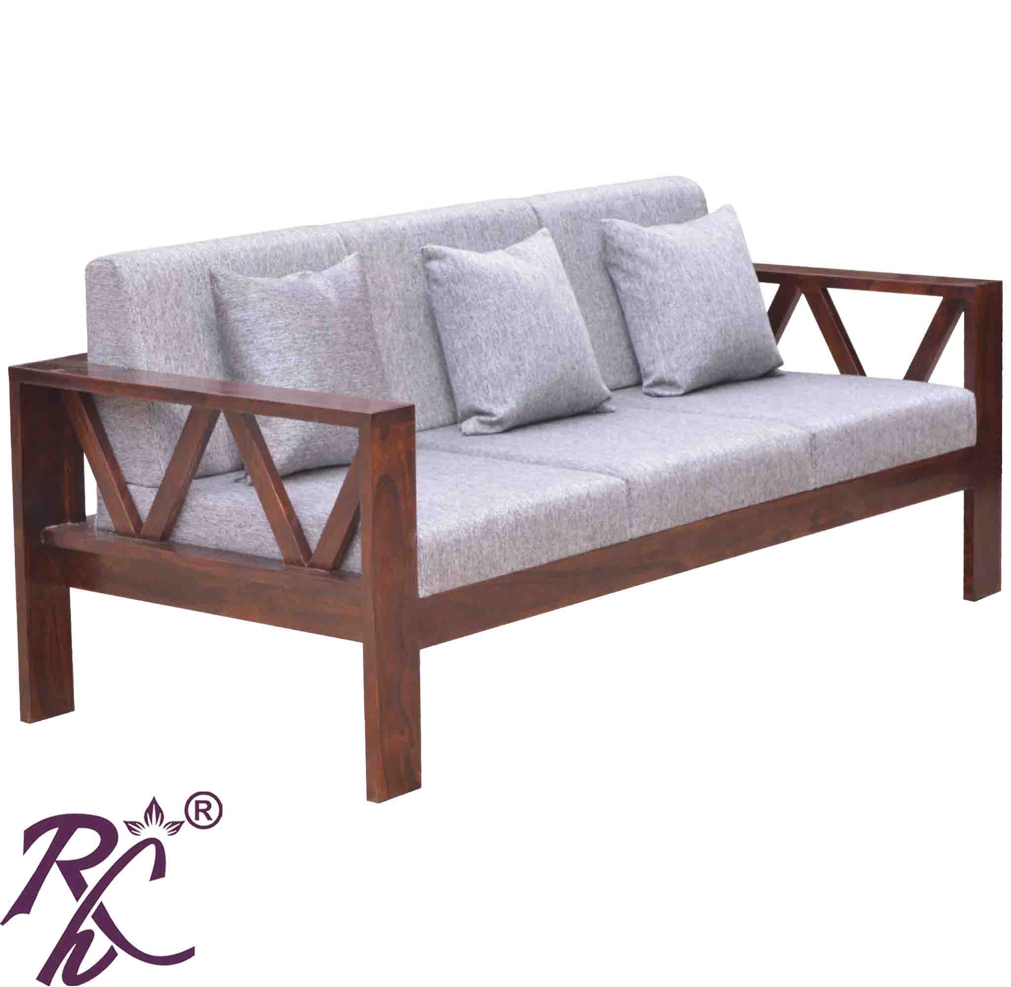 Solid Wood VV Design Sofa 3 Seater