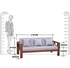 Solid Wood VV Design Sofa 3 Seater