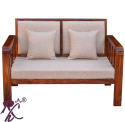 Solid Wood Raj Sofa 2 Seater