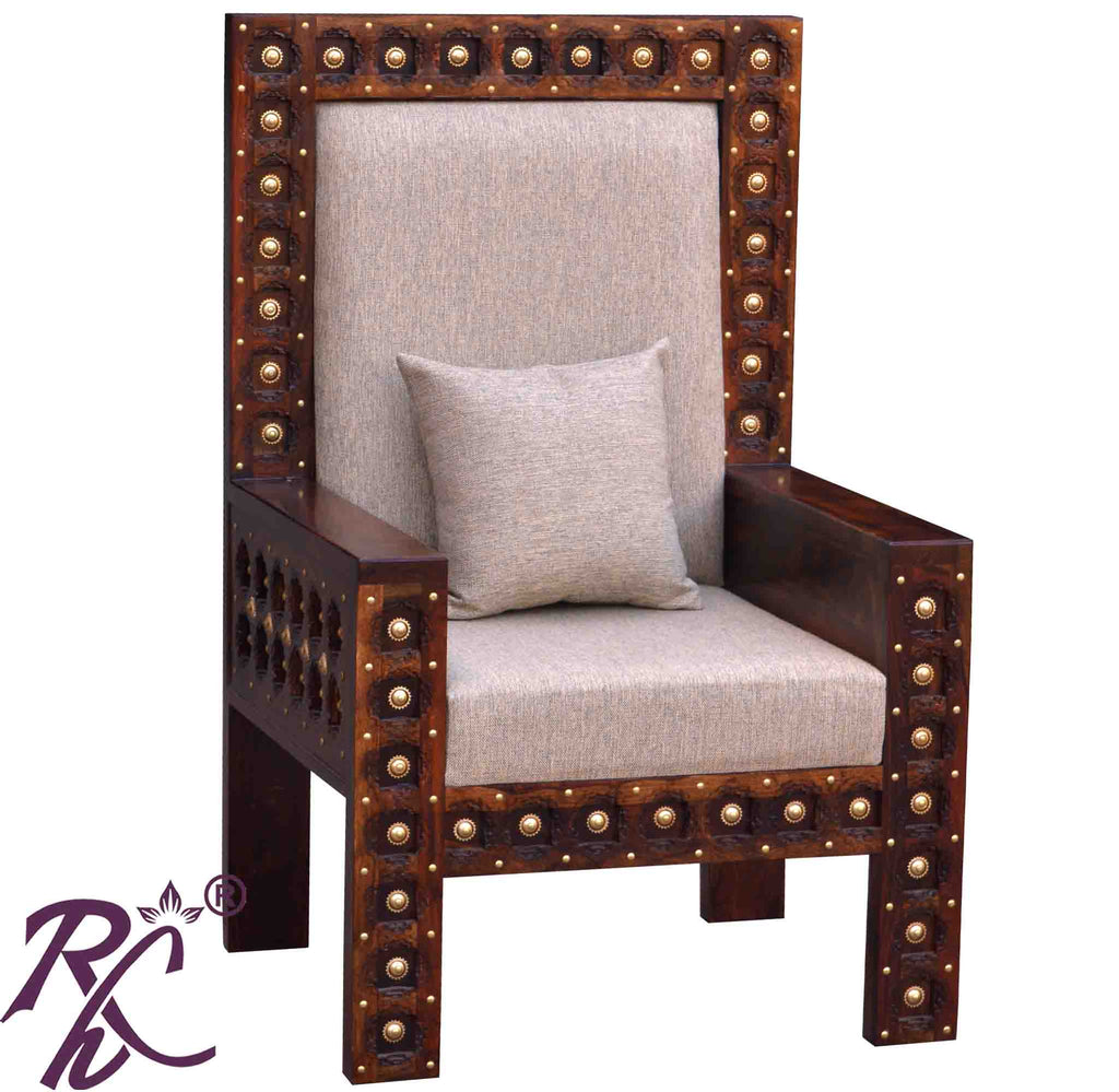 SOLID WOOD BAKHRA SOFA SET 5 SEATER