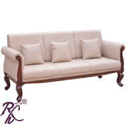Solid Wood Rajasthani Sofa 3 Seater