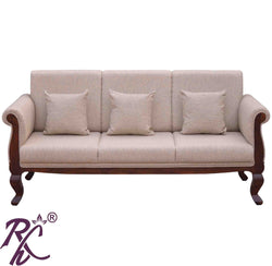 Solid Wood Rajasthani Sofa 3 Seater