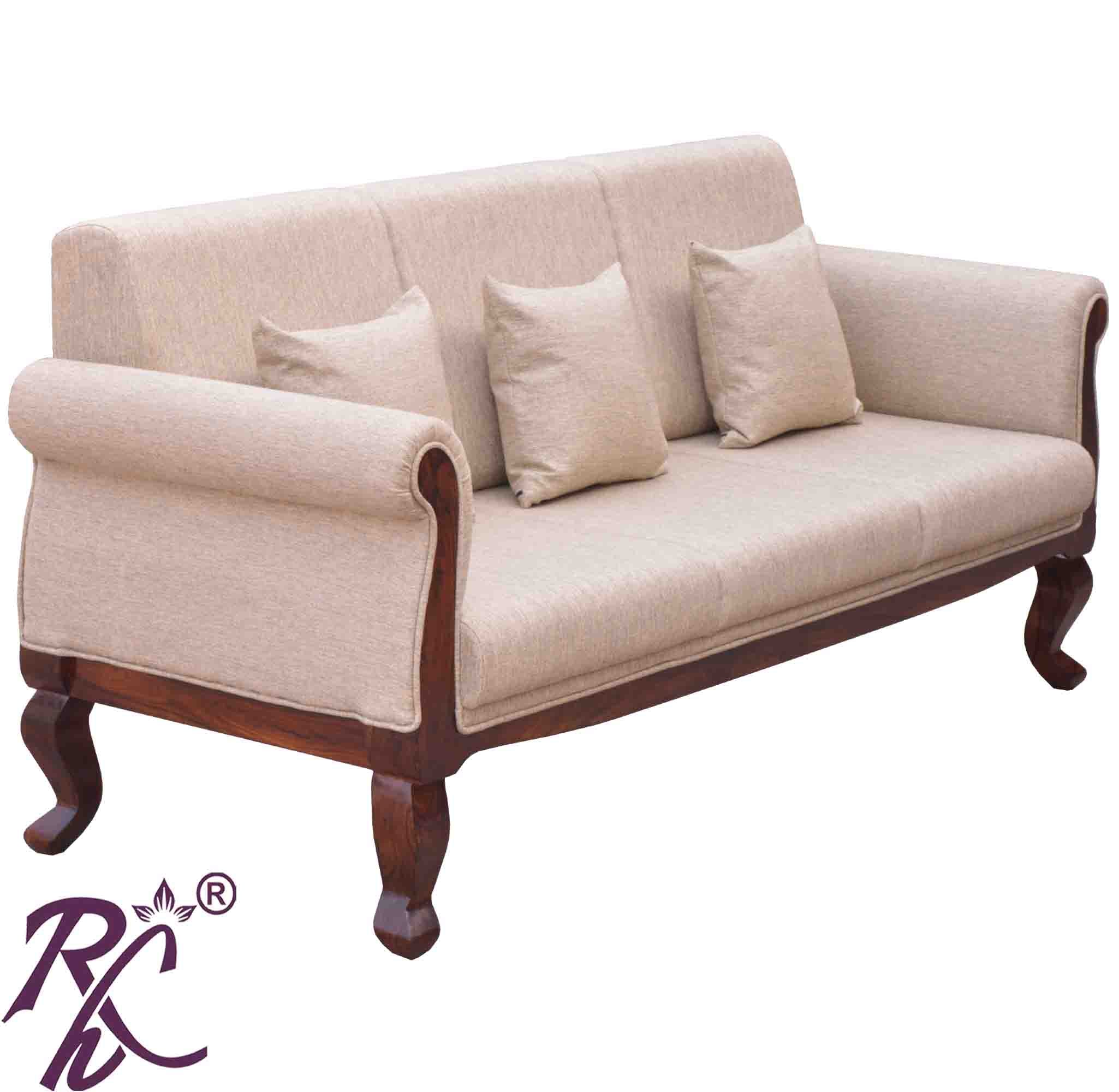 Solid Wood Rajasthani Sofa 3 Seater RAJ HANDICRAFT