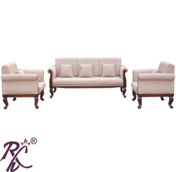 SOLID WOOD RAJASTHANI SOFA SET 5 SEATER