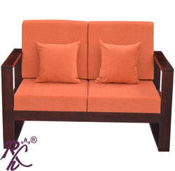 Solid Wooden Sofa 2 Seater