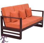 Solid Wooden Sofa 3 Seater