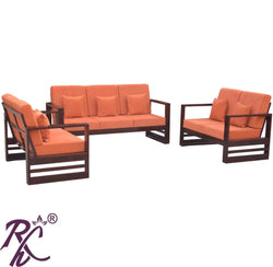 SOLID WOODEN SOFA SET 7 SEATER