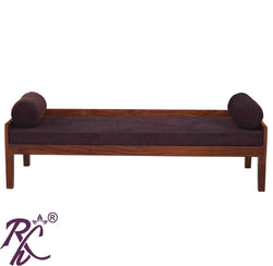 Solid Wood Diwan Sofa Bed Side XX Design