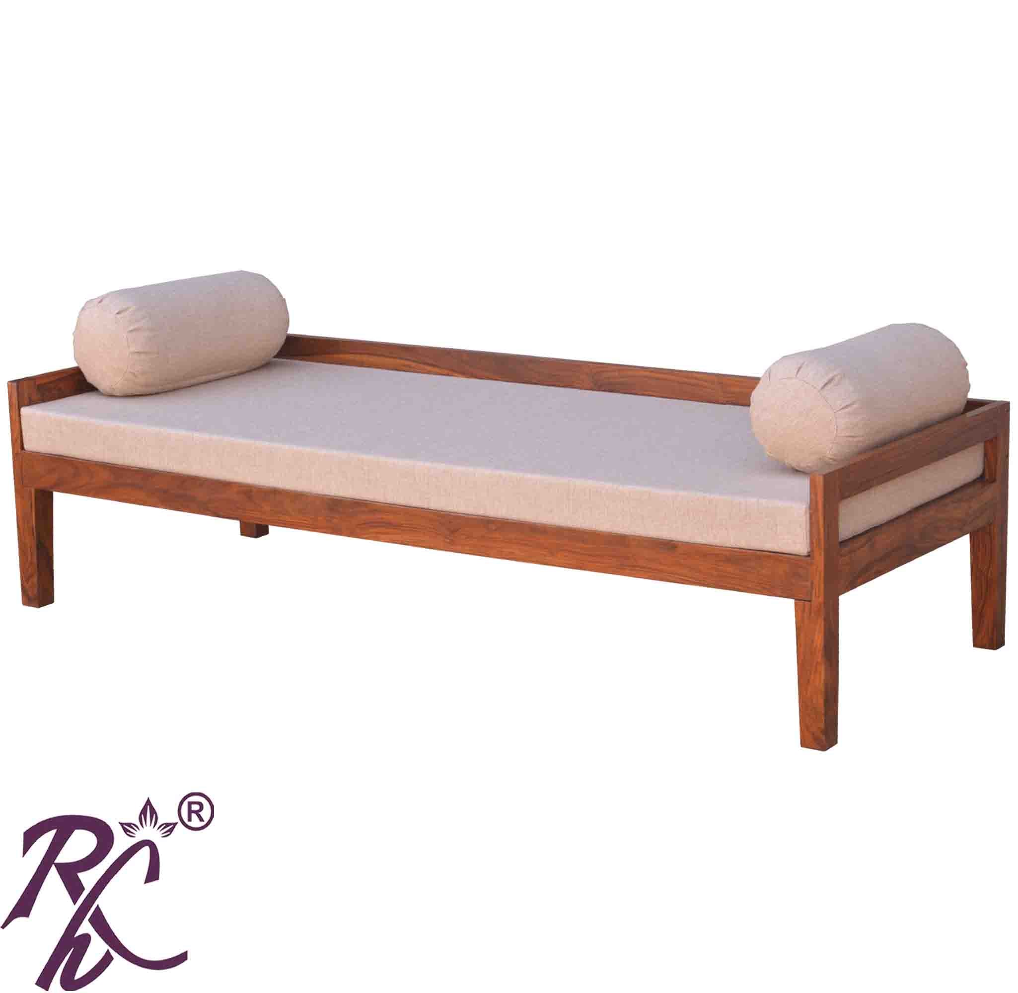Solid Wood Diwan Sofa Cum Bed