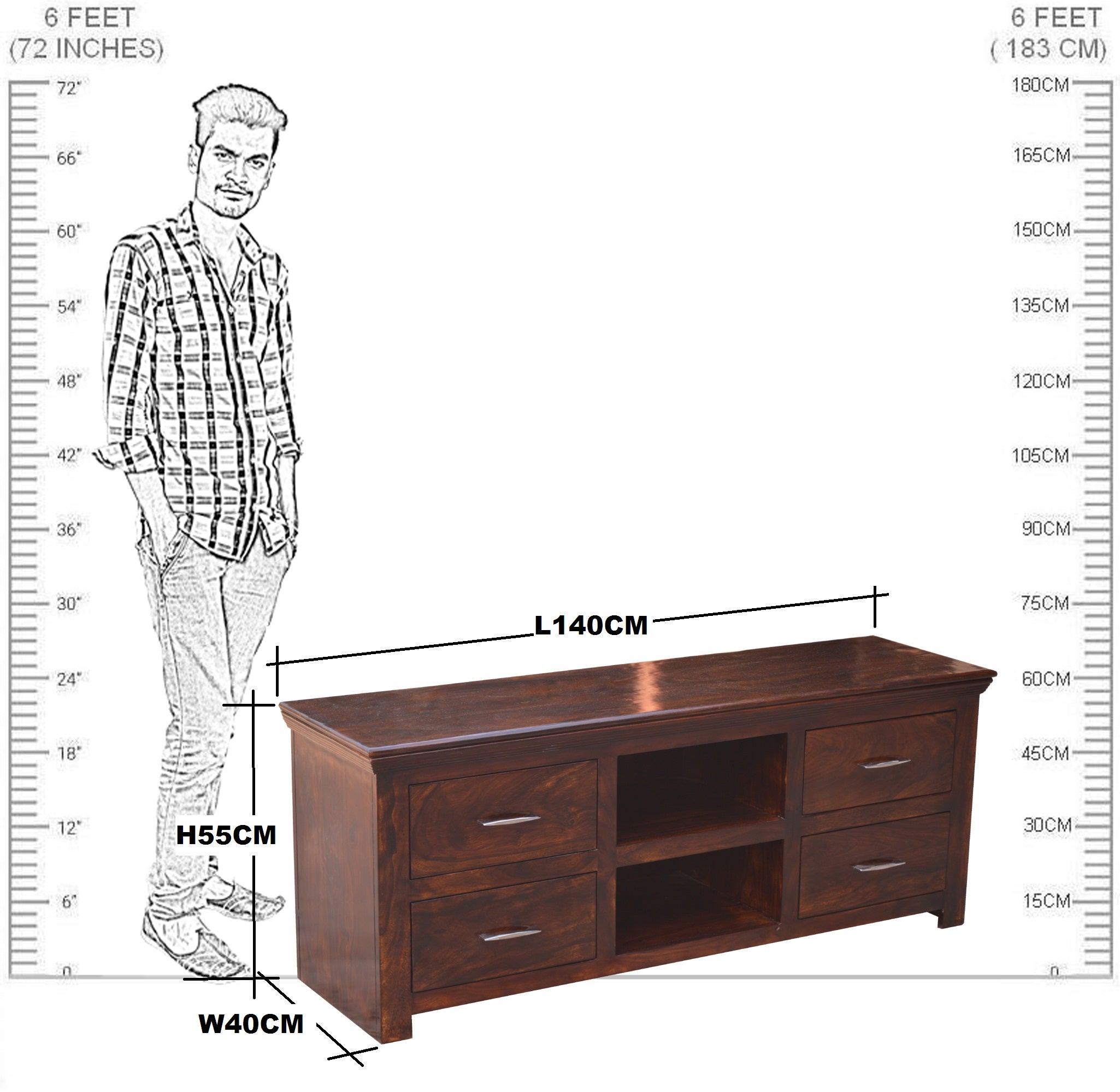Solid Wood Tv RAJ HANDICRAFT