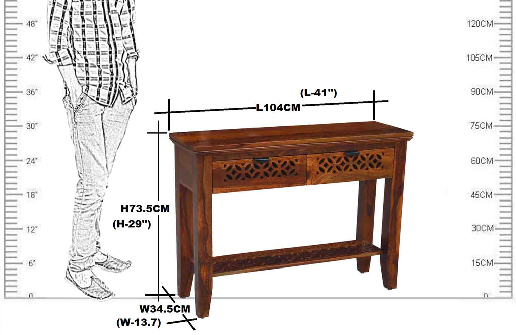 Solid Wood Console Table