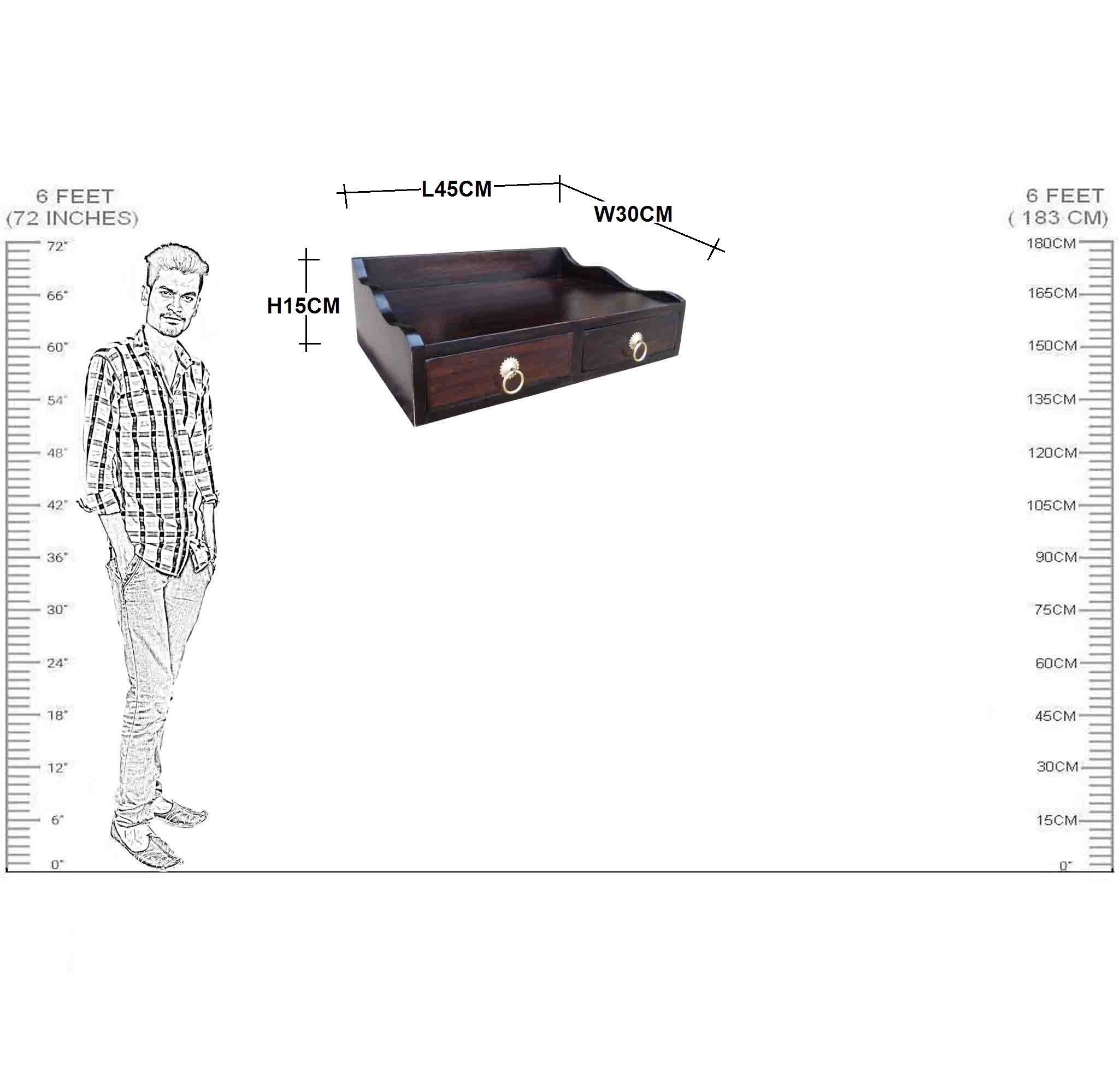 Solid Wood Receiver Wall Stand