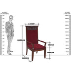 Solid Wood King Arm & Easy Chair