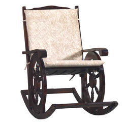 Solid Wooden Rocking Chair Cushion Top