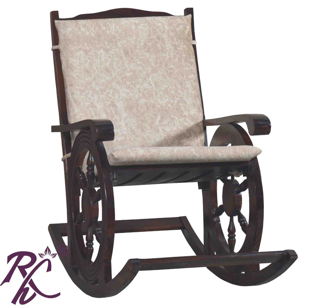 Solid Wooden Rocking Chair Cushion Top