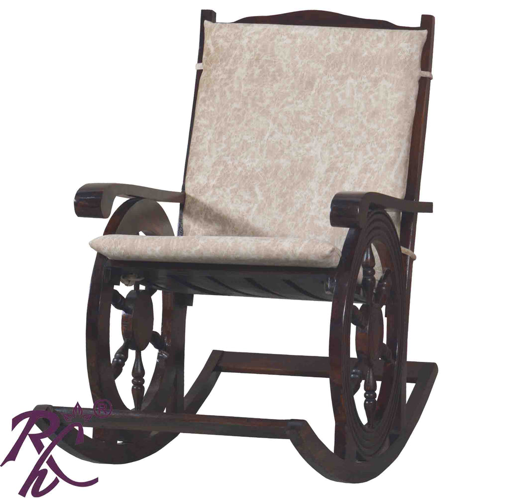 Solid Wooden Rocking Chair Cushion Top