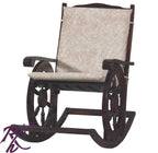 Solid Wooden Rocking Chair Cushion Top