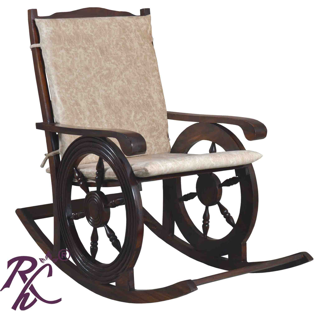 Solid Wooden Rocking Chair Cushion Top