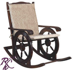 Solid Wooden Rocking Chair Cushion Top