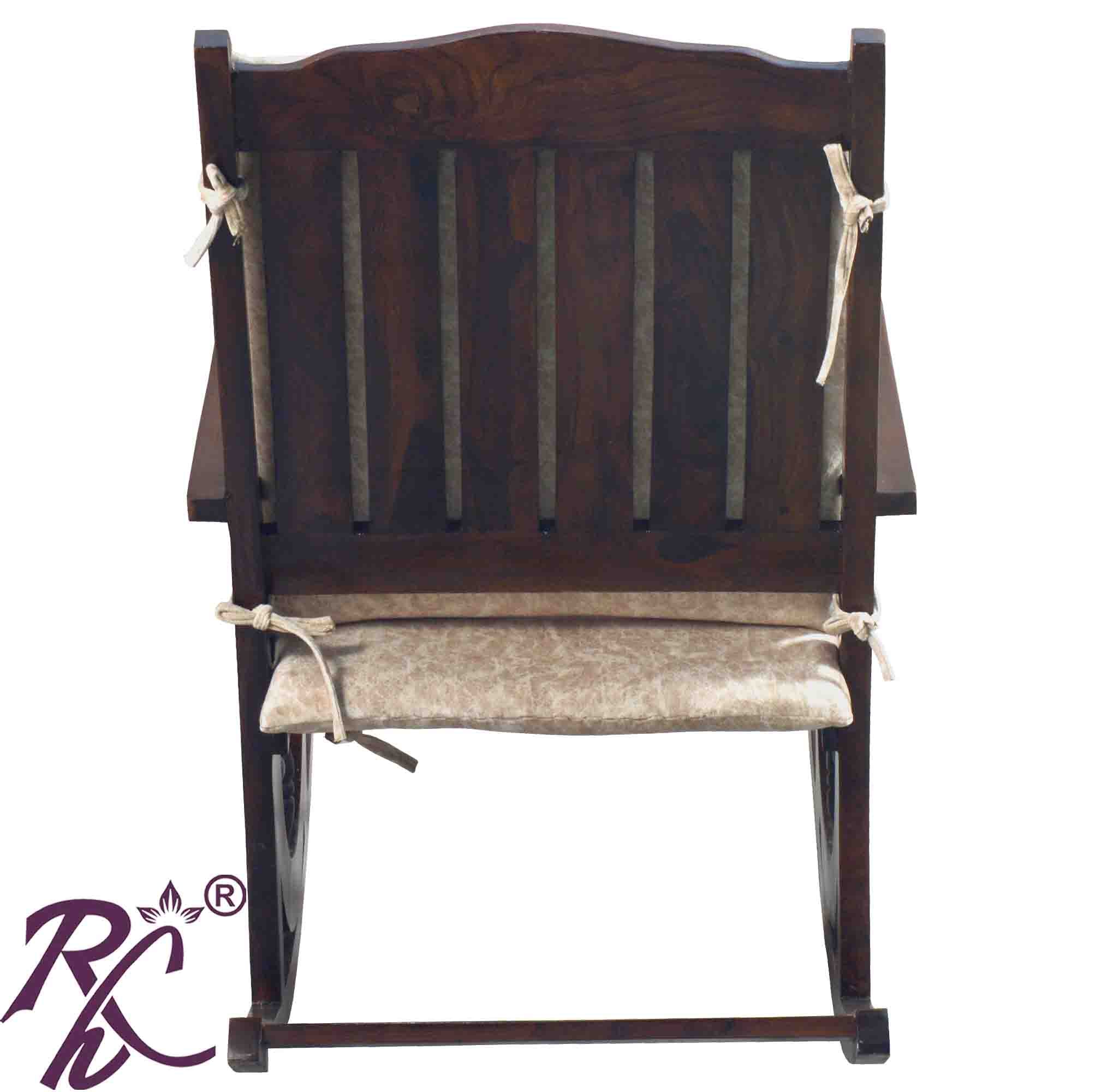 Solid Wooden Rocking Chair Cushion Top