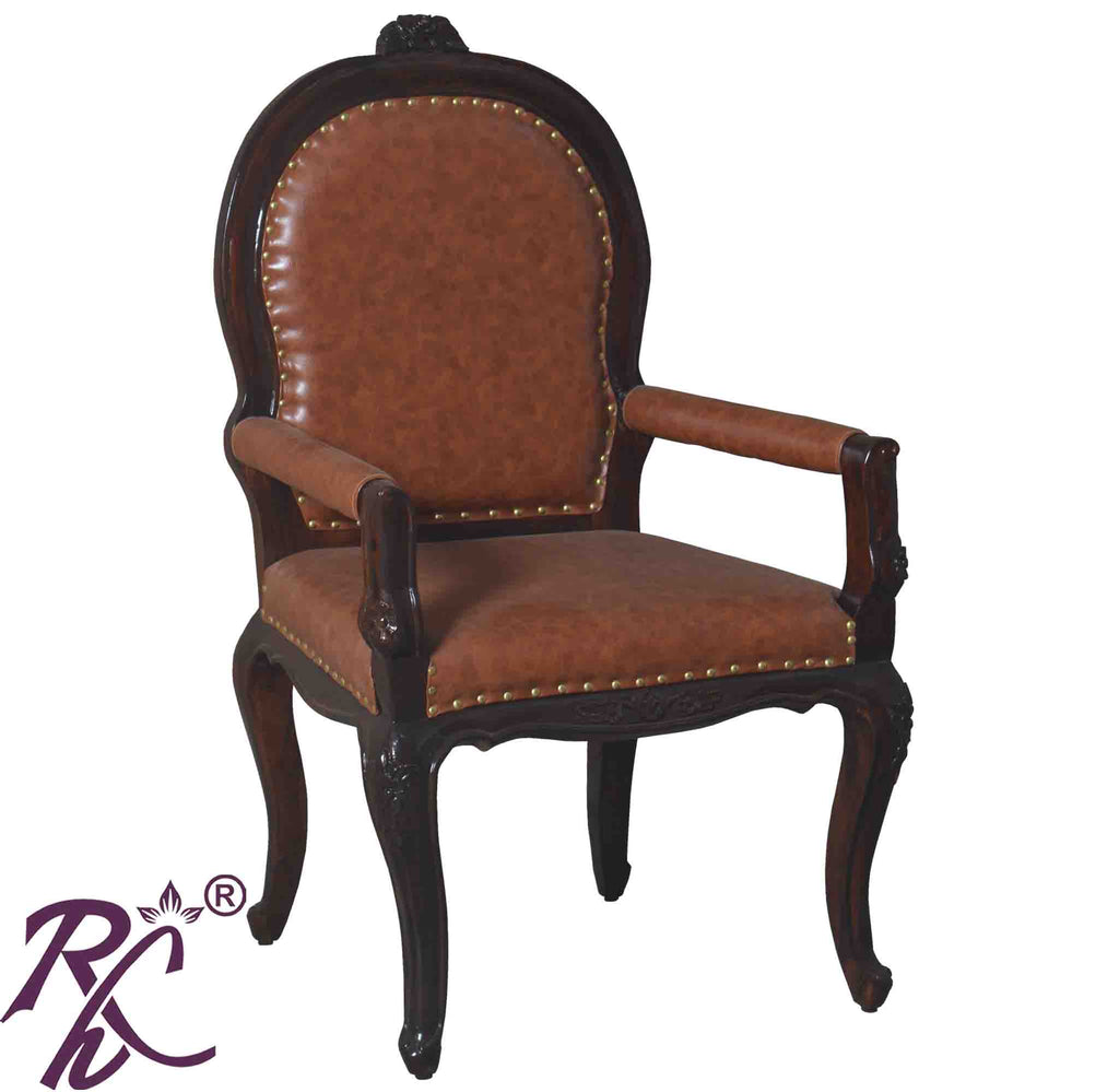 Solid Sheesham Wood Arm Chair