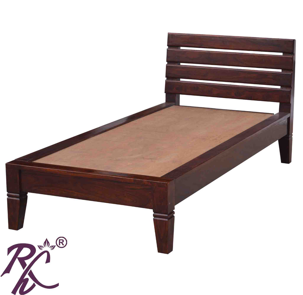 Wooden Stripe Kids Bed