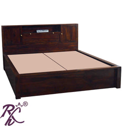 Solid Wood Depot Storage King Size With Storage Bed