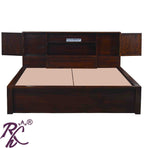 Solid Wood Depot Storage King Size With Storage Bed