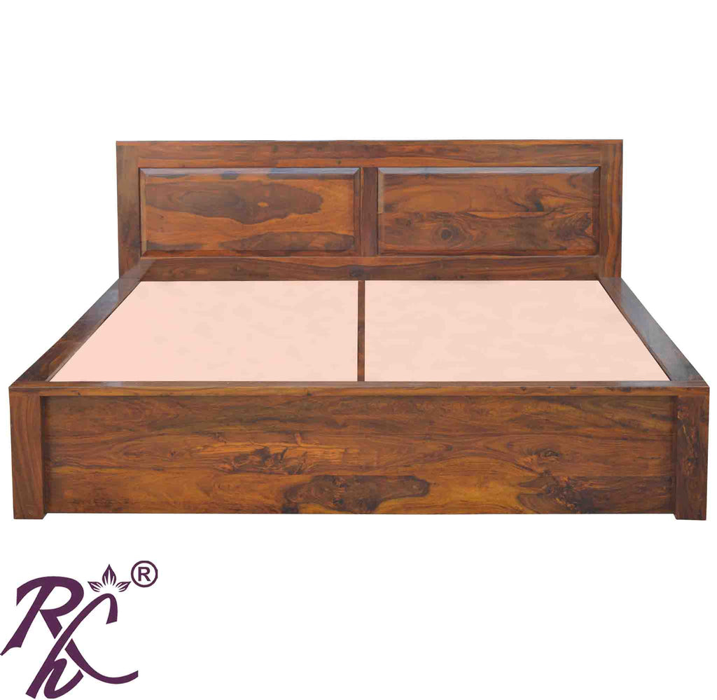 Solid Wood King Size With Storage Bed
