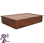 Solid Wooden Jiksa Jali Single Diwan Bed