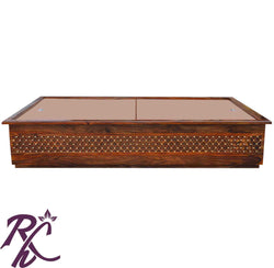 Solid Wooden Jiksa Jali Single Diwan Bed
