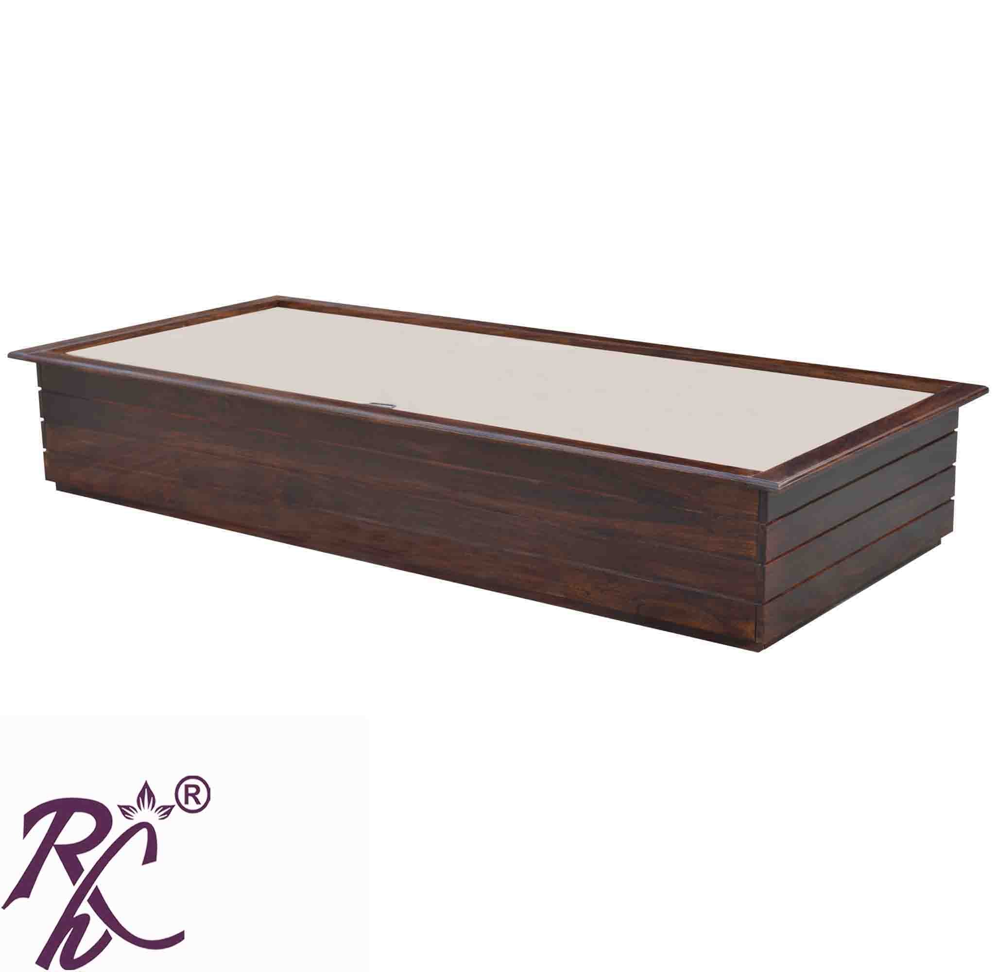 Solid Wood Diwan Bed With Storage Single