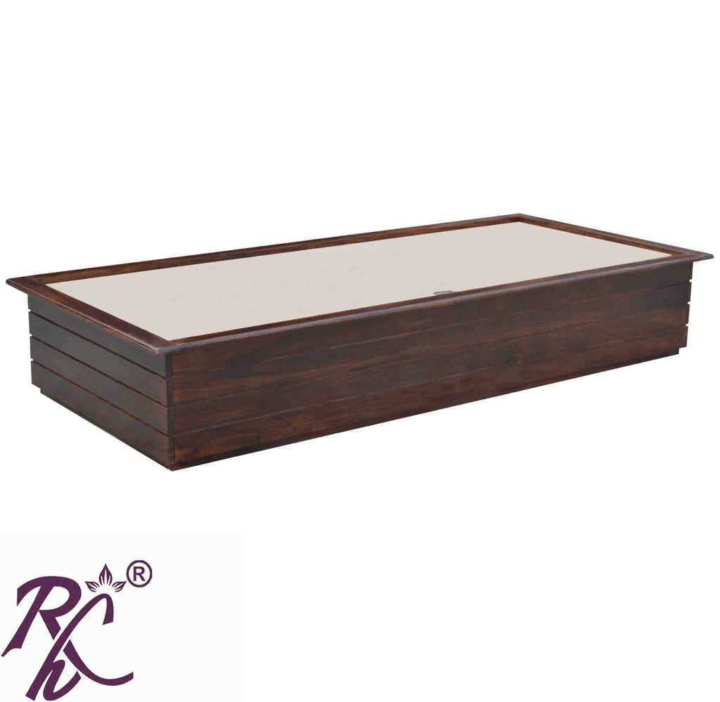 Solid Wood Diwan Bed With Storage Single