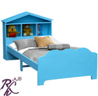 Solid Wood Kid's Storage Bed Without Sticker
