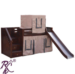 Solid Wood Bunker Bed