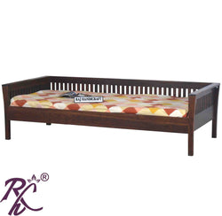 Solid Sheesham Wooden Single Diwan Bed