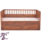 Solid Sheesham Wooden Diwan Bed