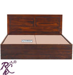 Solid Wood King Size Storage Bed With Baby Bed