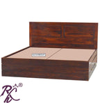 Solid Wood King Size Storage Bed With Baby Bed