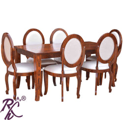 Solid Wood Royal Dining Set  ( 6 Seater) Set