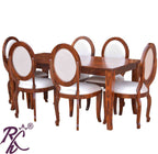 Solid Wood Royal Dining Set  ( 6 Seater) Set
