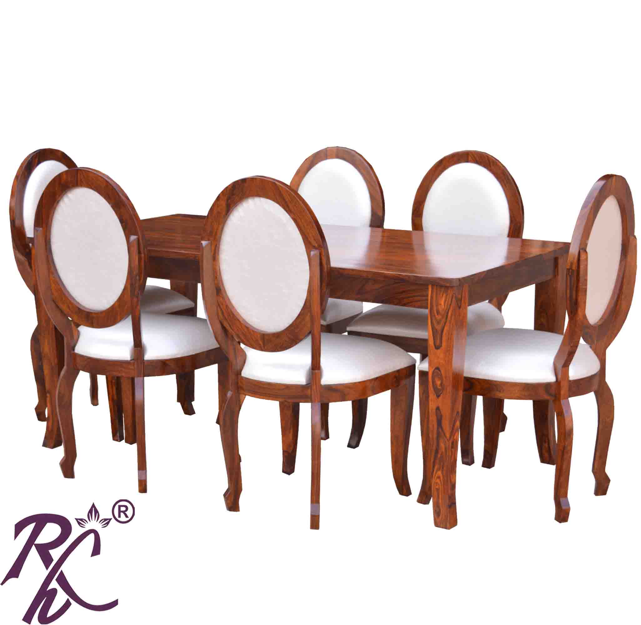 Solid Wood Royal Dining Set  ( 6 Seater) Set