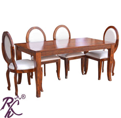 Solid Wood Royal Dining Set ( 4 Seater)
